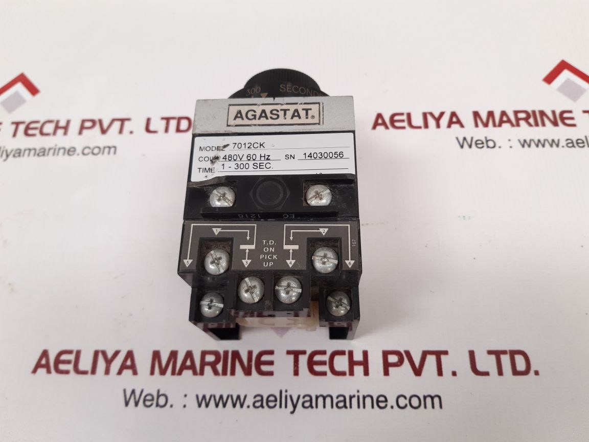 Agastat 7012Ck Time Relay 480V 60Hz