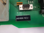 Mathers Controls Pwb 08836 Rev: E Printed Circuit Board Ms12636