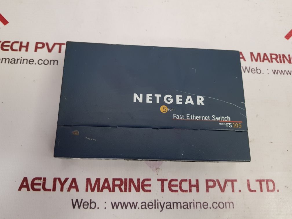 Netgear Fs 105 Fast Ethernet Switch 5 Port 10/100 Mbps
