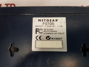 Netgear Fs 105 Fast Ethernet Switch 5 Port 10/100 Mbps