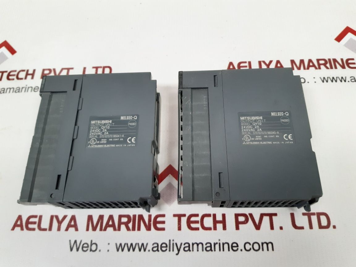 Mitsubishi Qy10 Output Unit Melsec-q, 2A 240Vac
