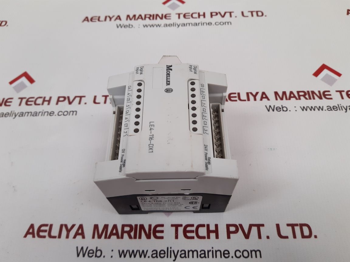 Moeller Le4-116-dx1 Digital Input Module Le4-108-xr103, 24Vdc