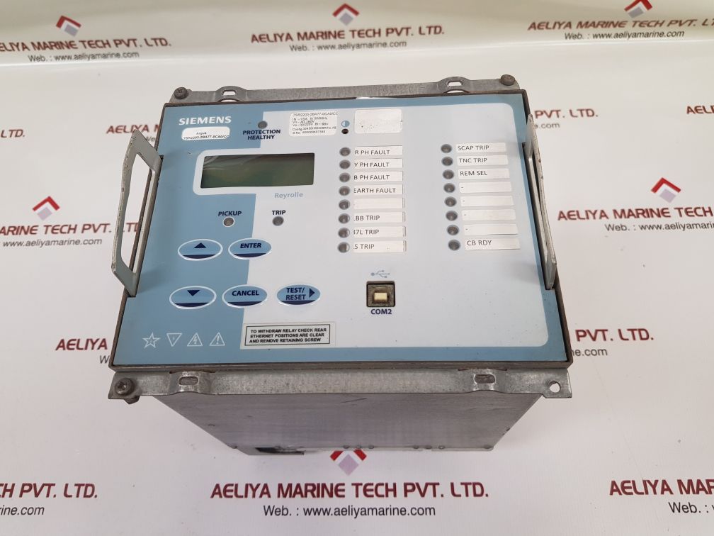 Siemens 7Sr2203-2Ba77-0Ca0/Cc Directional Overcurrent Protection Relay 50/60Hz