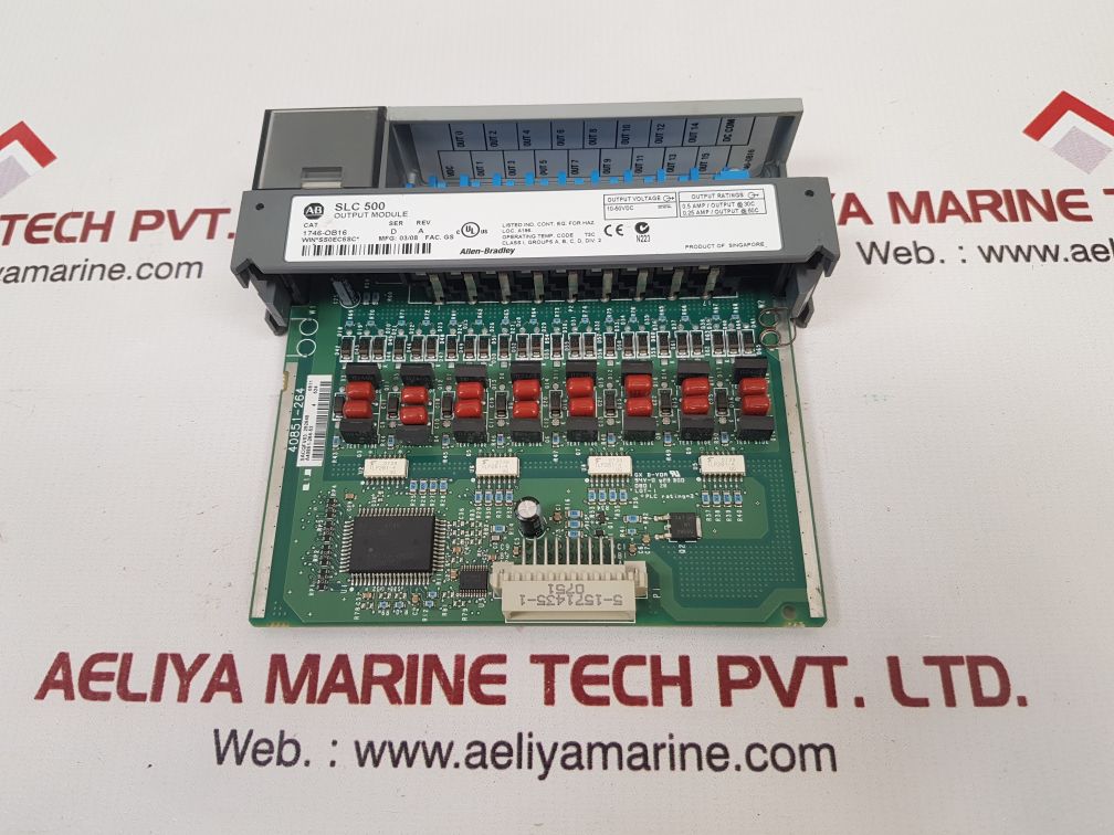 Allen-bradley Slc 500, 1746-ob16 Output Module 94V