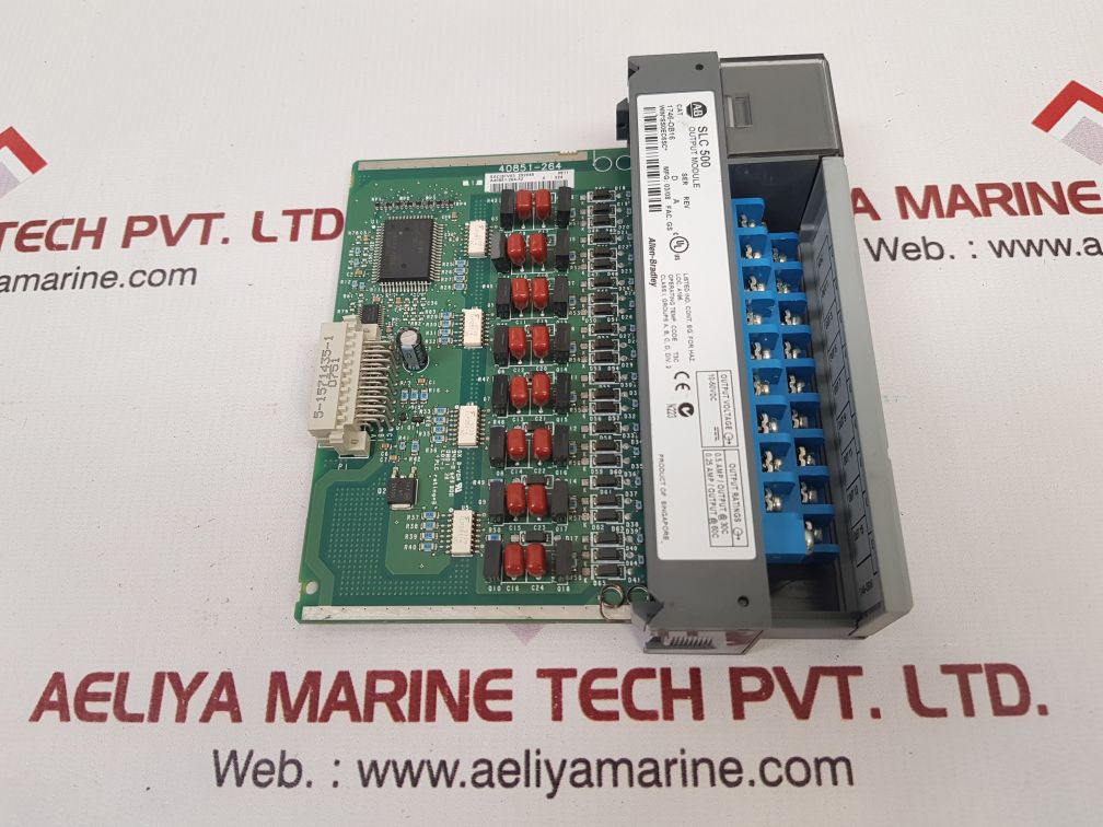 Allen-bradley Slc 500, 1746-ob16 Output Module 94V