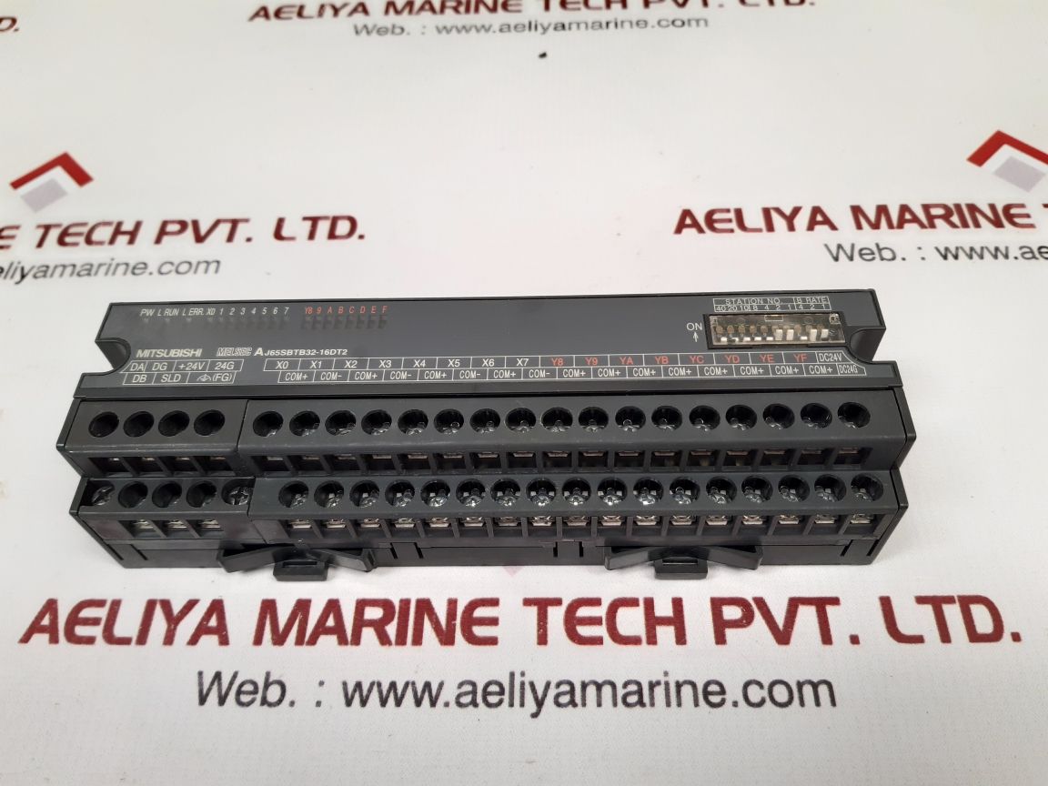 Mitsubishi Aj65Sbtb32-16Dt2 Cc-link I/O Module