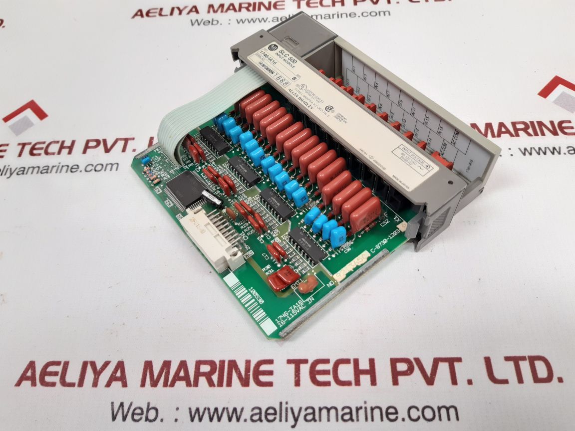 Allen-bradley 1746-ia16 Ser.C Slc 500 Input Module