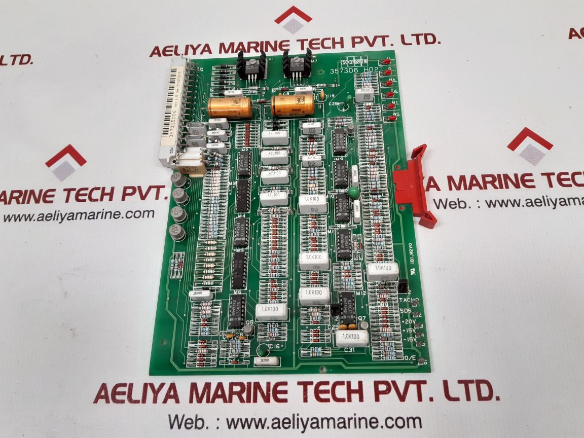 Kone 357306 H02 Printed Circuit Board Rev 1.0