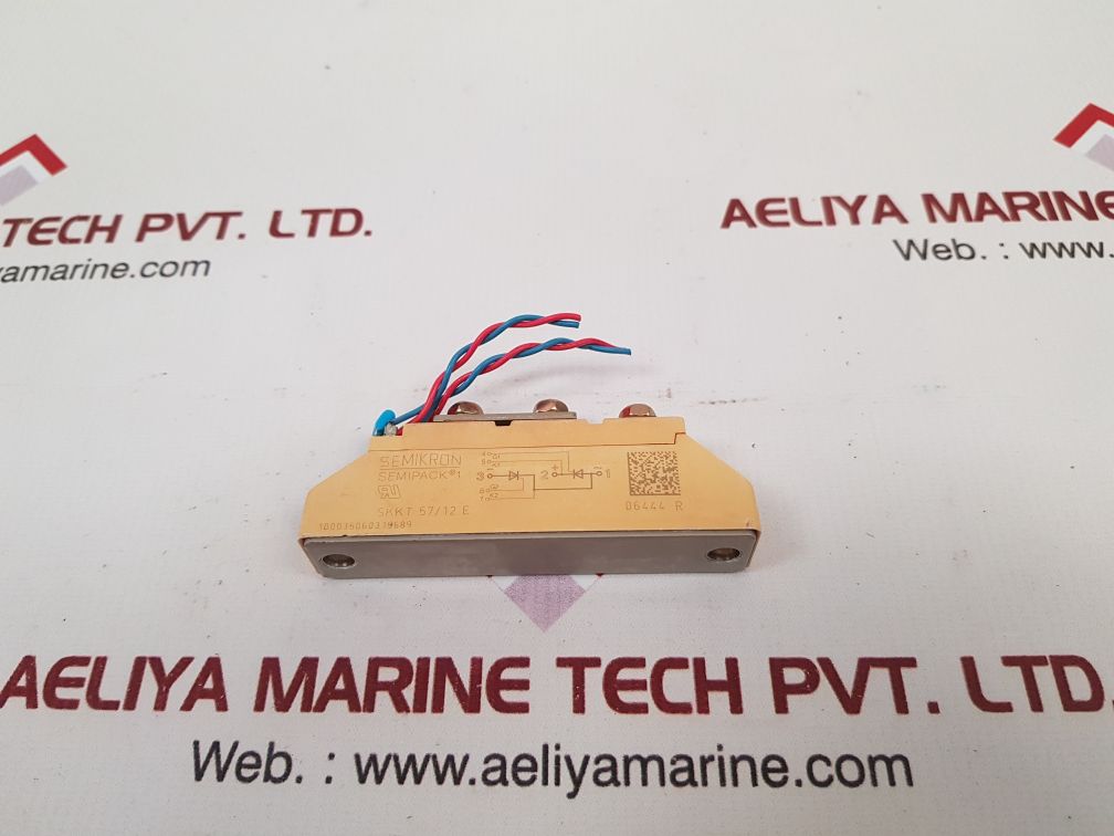 Semikron Semipack 1 Skkt 57/12 E Thyristor Module