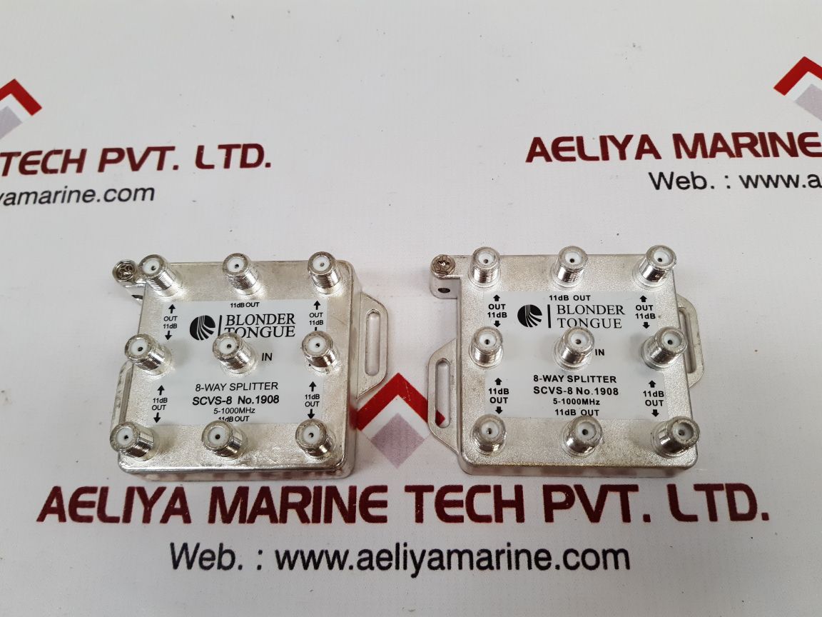 Lot Of 9X Blonder Tongue Scvs-8 8 Way Splitter