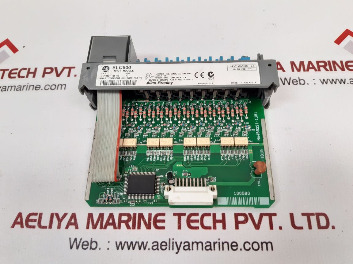 Allen-bradley Slc 500, 1746-ib16 Input Module 459020-0181