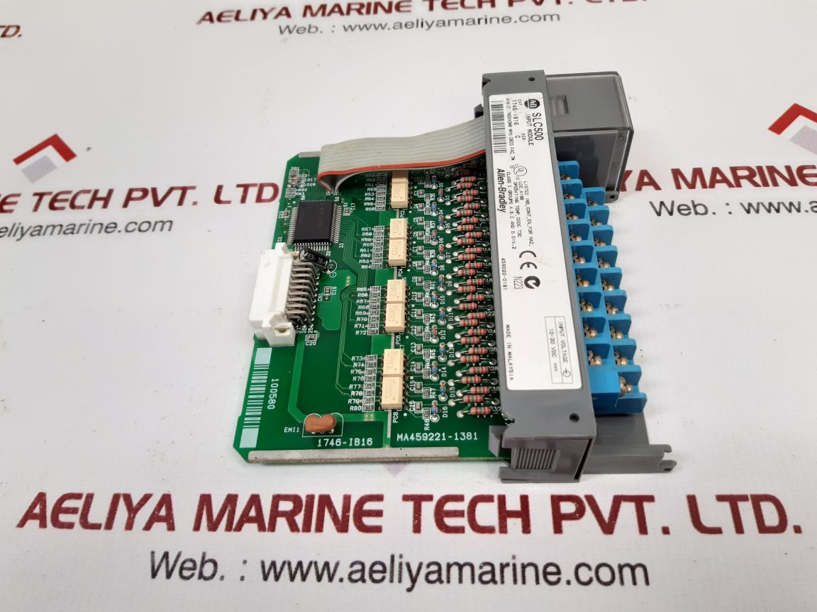 Allen-bradley Slc 500, 1746-ib16 Input Module 459020-0181