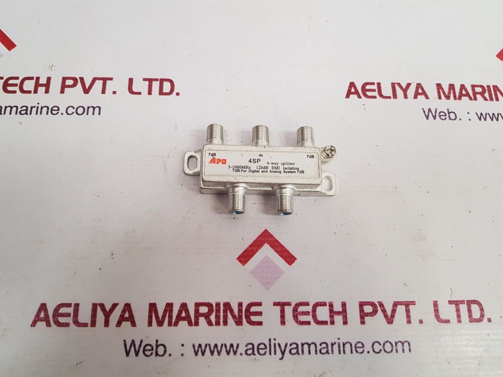 Lot Of 5X Aph 4Sp 4-way Splitter 5-1000Mhz
