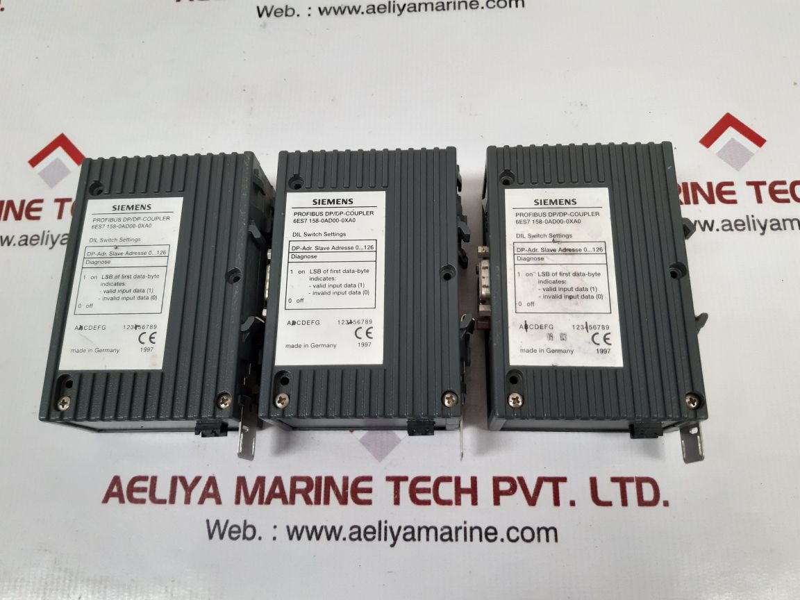 Siemens 6Es7 158-0Ad00-0Xa0 24V Profibus Dp/Dp Coupler