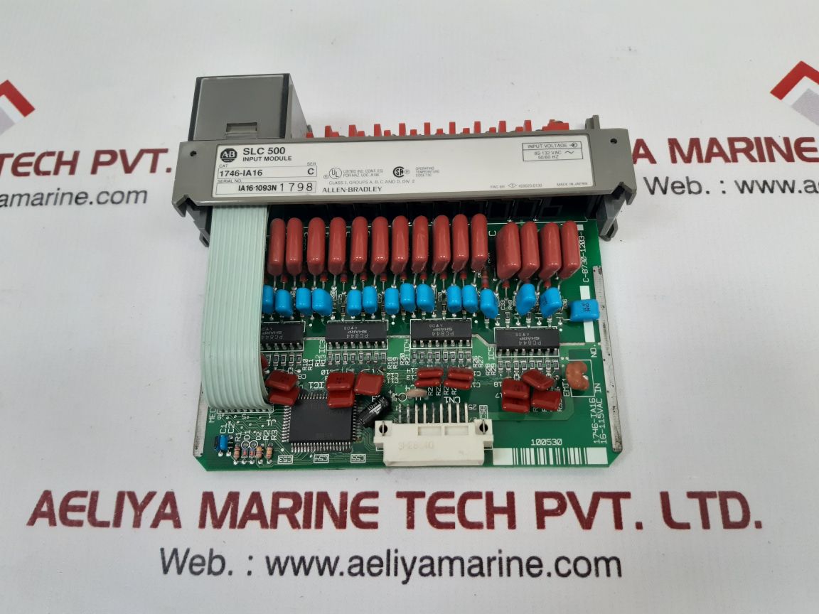Allen-bradley 1746-ia16 50/60Hz Ser:C Input Module Used