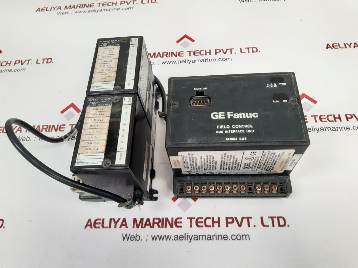 Ge Fanuc Ic670Chs002E Analog Module With Ic670Gb1002F Control System