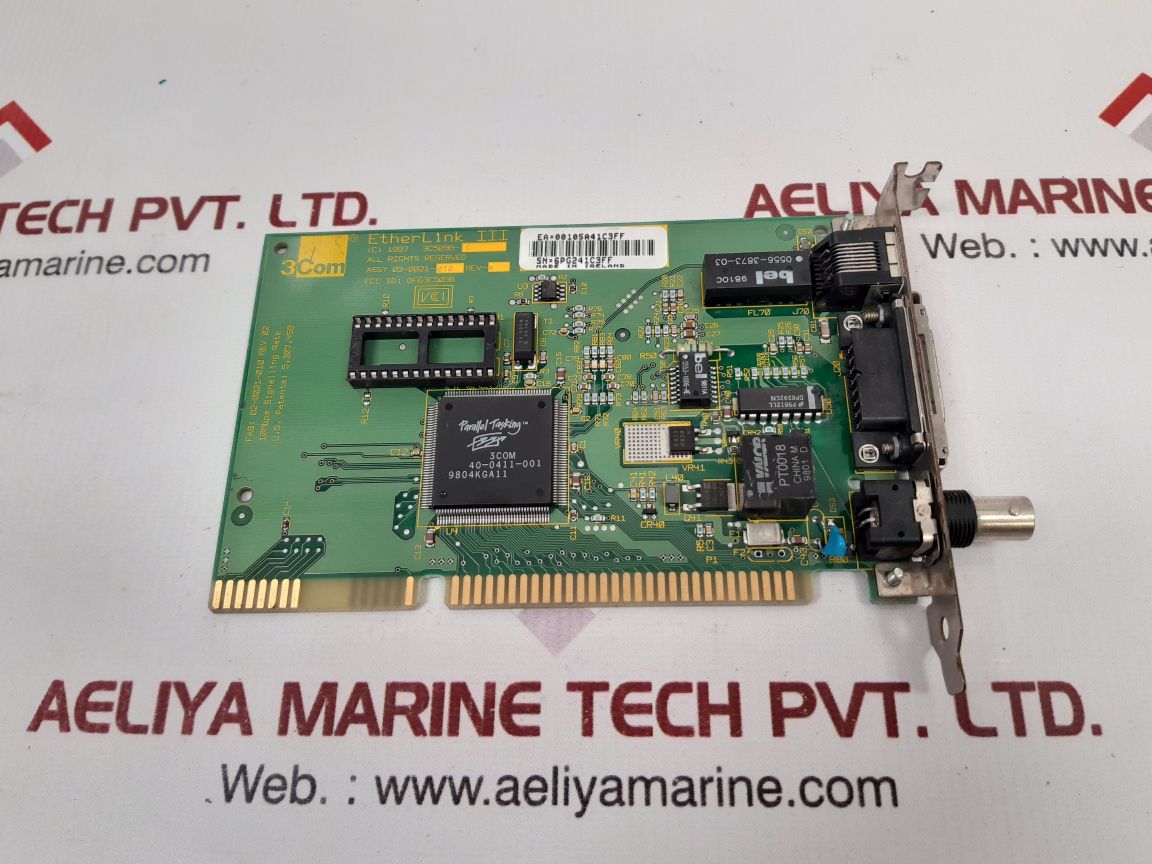 3Com 3C509B-c Etherlink Iii Adapter Card 03-0021-010
