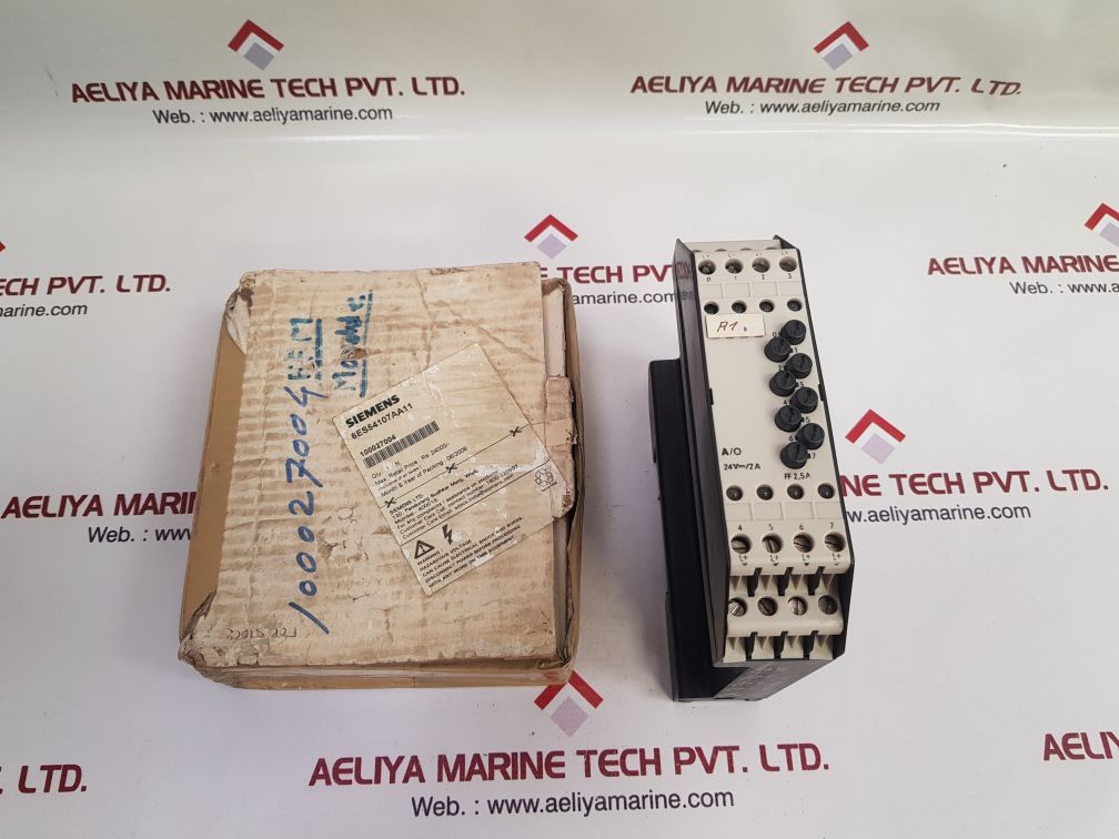 Siemens 6Es5 410-7Aa11 Output Module Used
