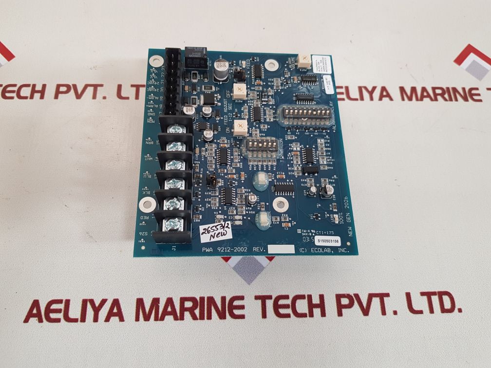 Ecolab pwa 9212-2002 pcb card