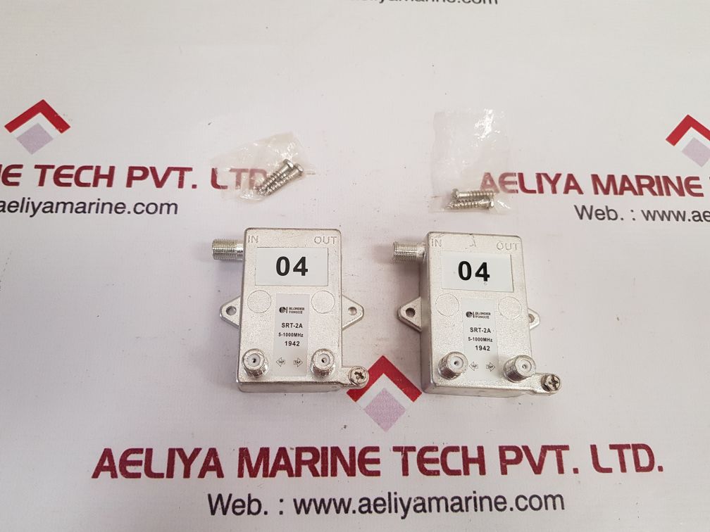 Set Of 4X Blonder Tongue Srt-2A Directional Tap 5-1000Mhz