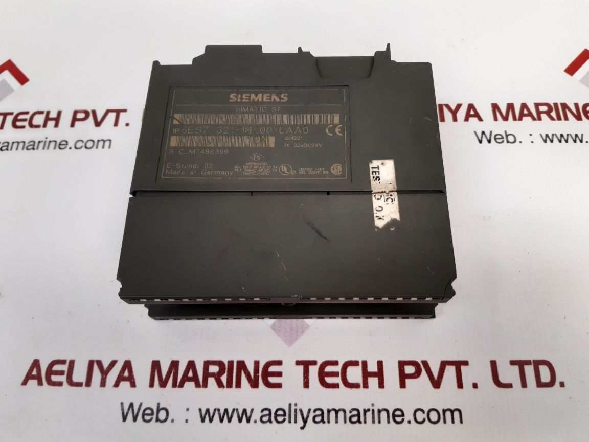 Siemens 6Es7 321-1Bl00-0Aa0 32Xdc24V Digital Input Module