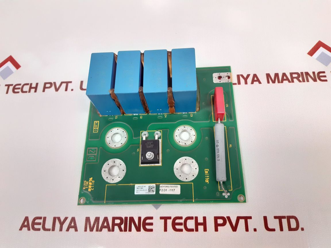 Siemens 6Se70386Gk841Gf0 Snubber Board Used