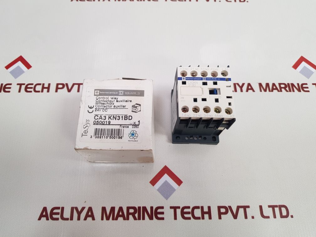 Telemecanique/Schneider Ca3Kn31Bd Control Relay 10A 24Vdc