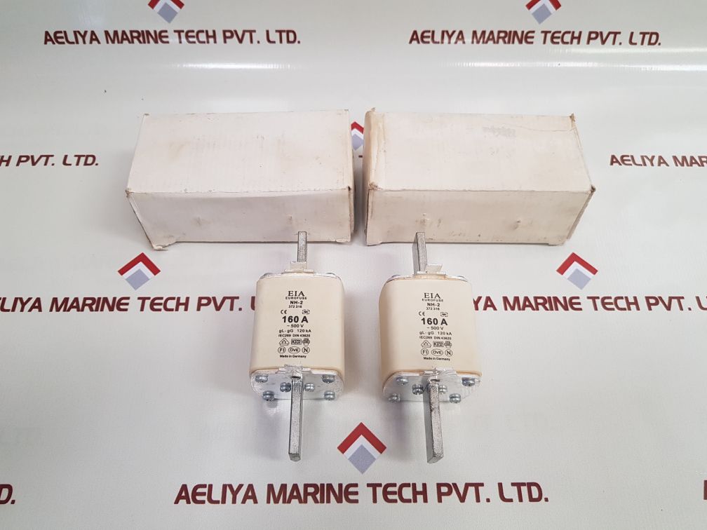 Lot Of 3X Eia Nh-2 Euro Fuse Gl-gg 160A