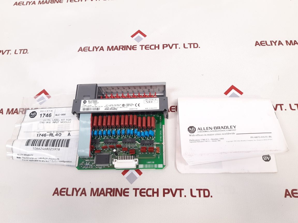 Allen-bradley 1746-ia16 Ser.C Slc500 50/60Hz Input Module
