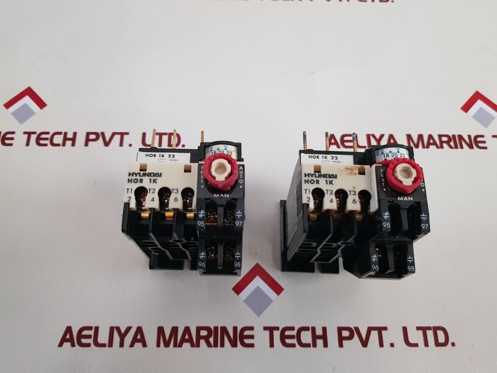 Hyundai Hor 1K 22 Thermal Overload Relay Used