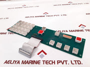Saab 9150039-100K Pcb Keyboard Dpu 9150039-100L Used