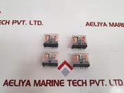 Lot Of 4X Omron G2R-2 Power Relays 24Vdc