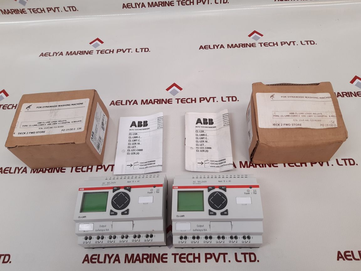 Abb Cl-lmr.C18Ac2 Logic Relay 1Svr440723R0300