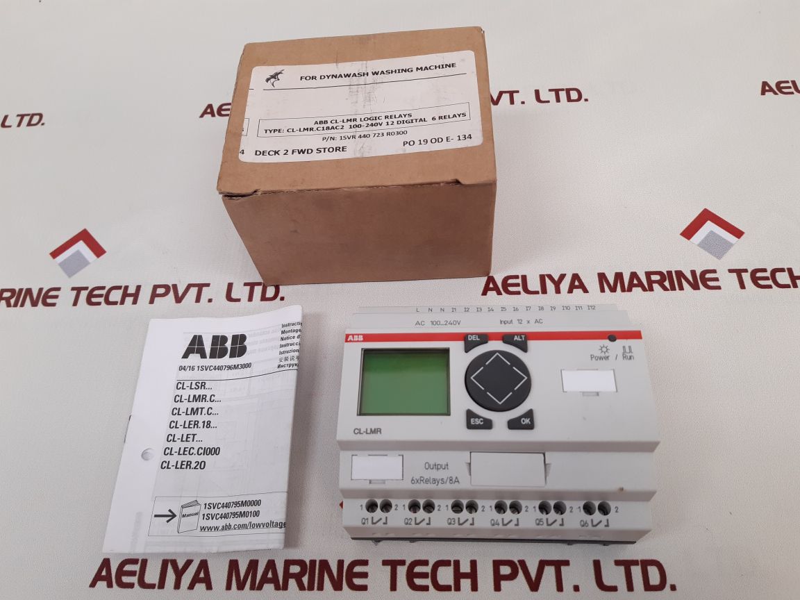 Abb Cl-lmr.C18Ac2 Logic Relay 1Svr440723R0300