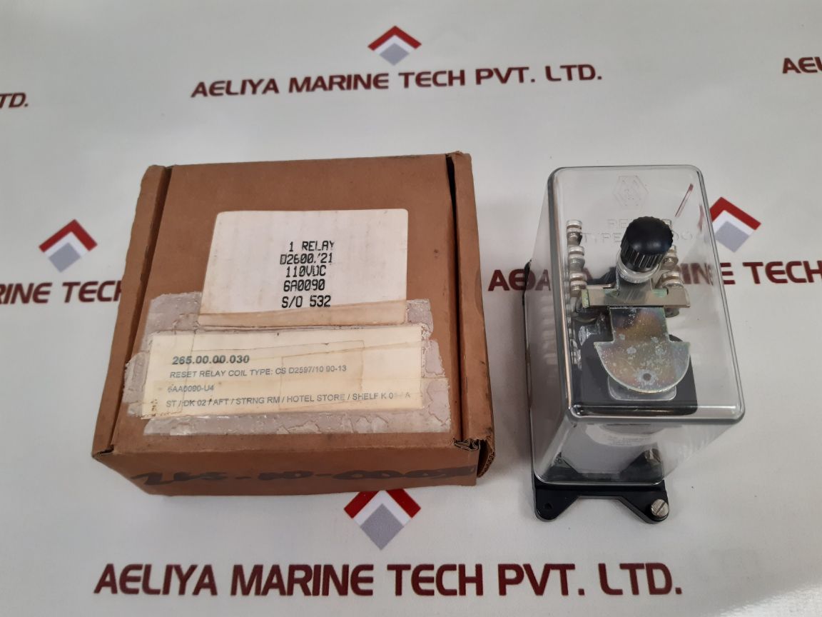 C&S D2600 Time Delay Relay D2600/21