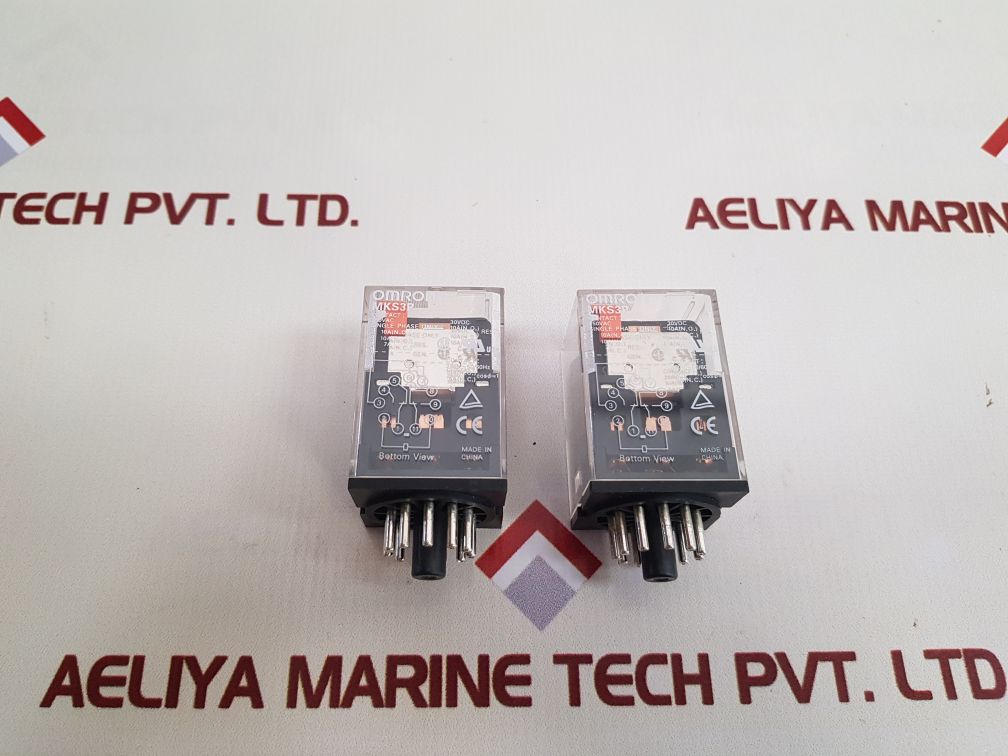 Omron Mks3P Relay 10A 250V~ 50/60Hz