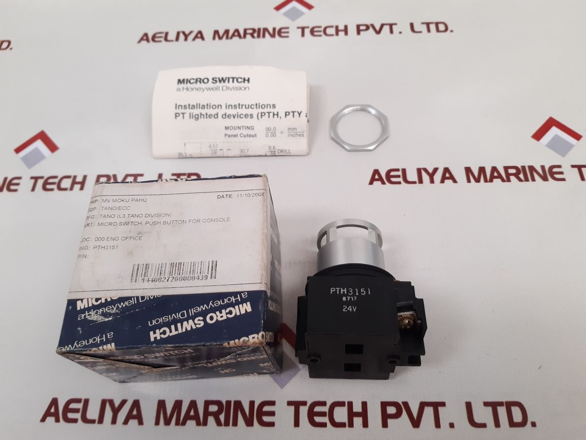 Micro Switch Pth3151 Push Button