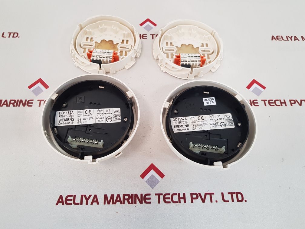 Siemens Cerberus do1152a optical smoke detector 486705gc