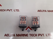 Lot Of 5X Ckcecahi MK3P-I Relay 250V~50/60Hz