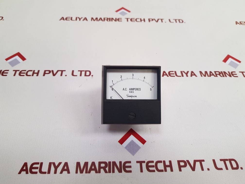 Simpson 2152 A.C. Amperes 0 To 5 R.M.S.