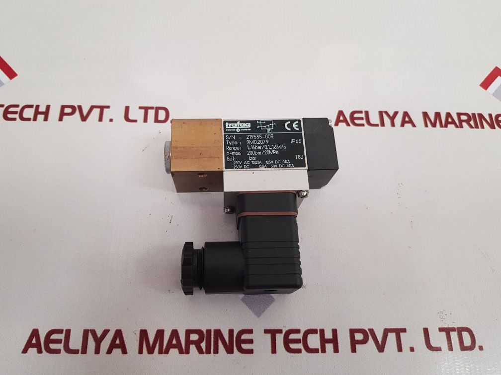 Trafag 9M0.2079 Pressure Switch 1...16Bar/0.1...1.6Mpa