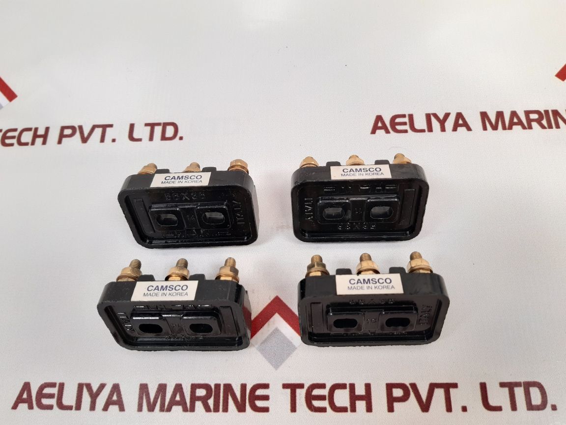 Set of 6x Camsco 56x36 terminal block