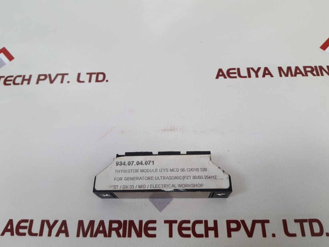 Ixys Mcd 56-16 Io1B Thyristor Module 09-0D-0104