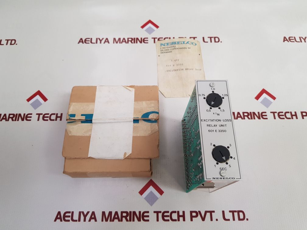 Neselco 601 E 3350 Excitation-loss Relay Unit