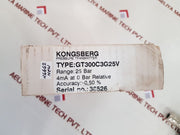 Kongsberg gt300c3g25v pressure transmitter