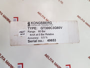 Kongsberg gt300c3g60v pressure transmitter