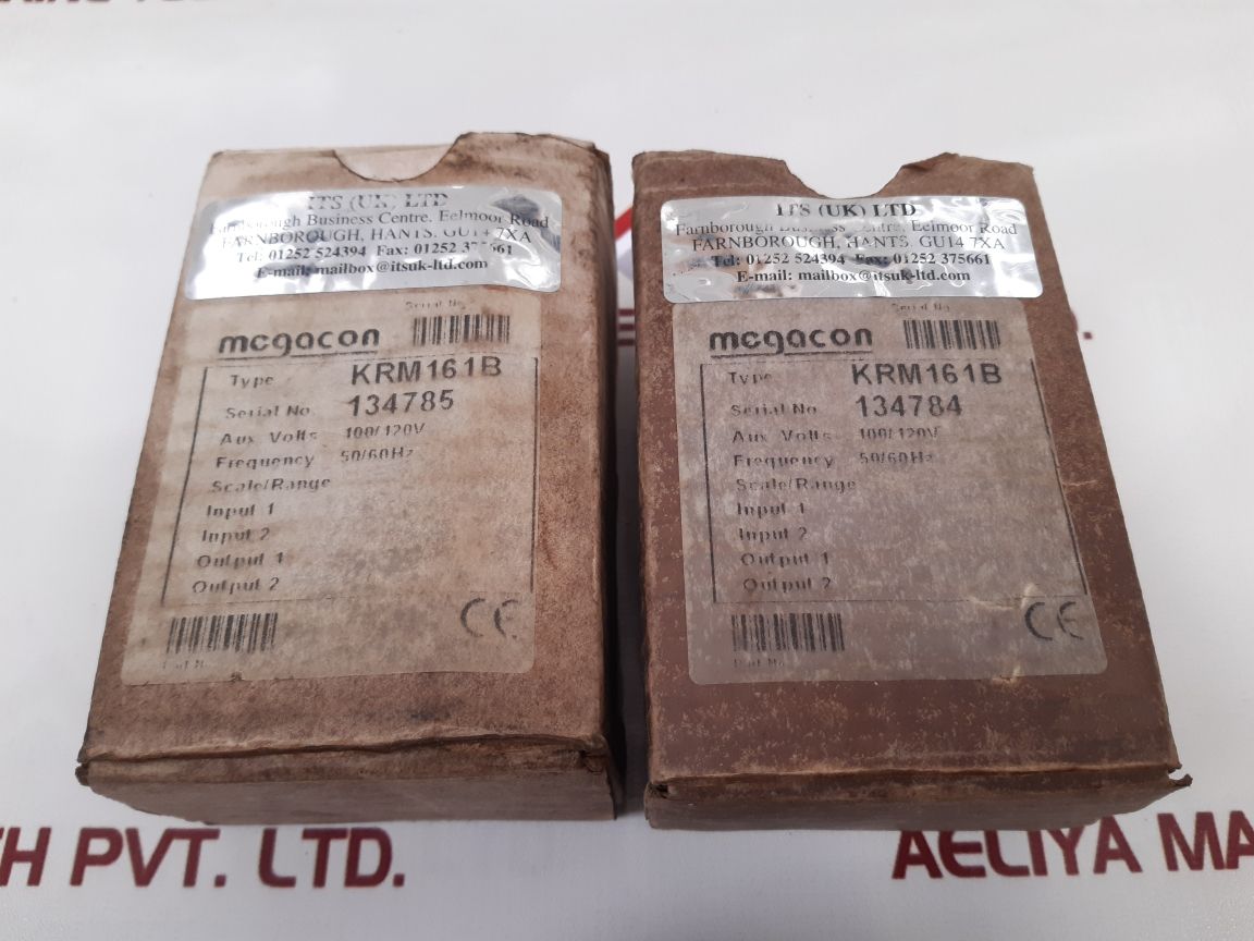 Megacon Krm161B Earth Fault Relay 100/120V