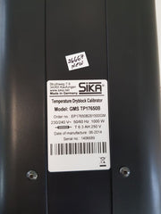 Sika gms tp17650b temperature dryblock calibrator