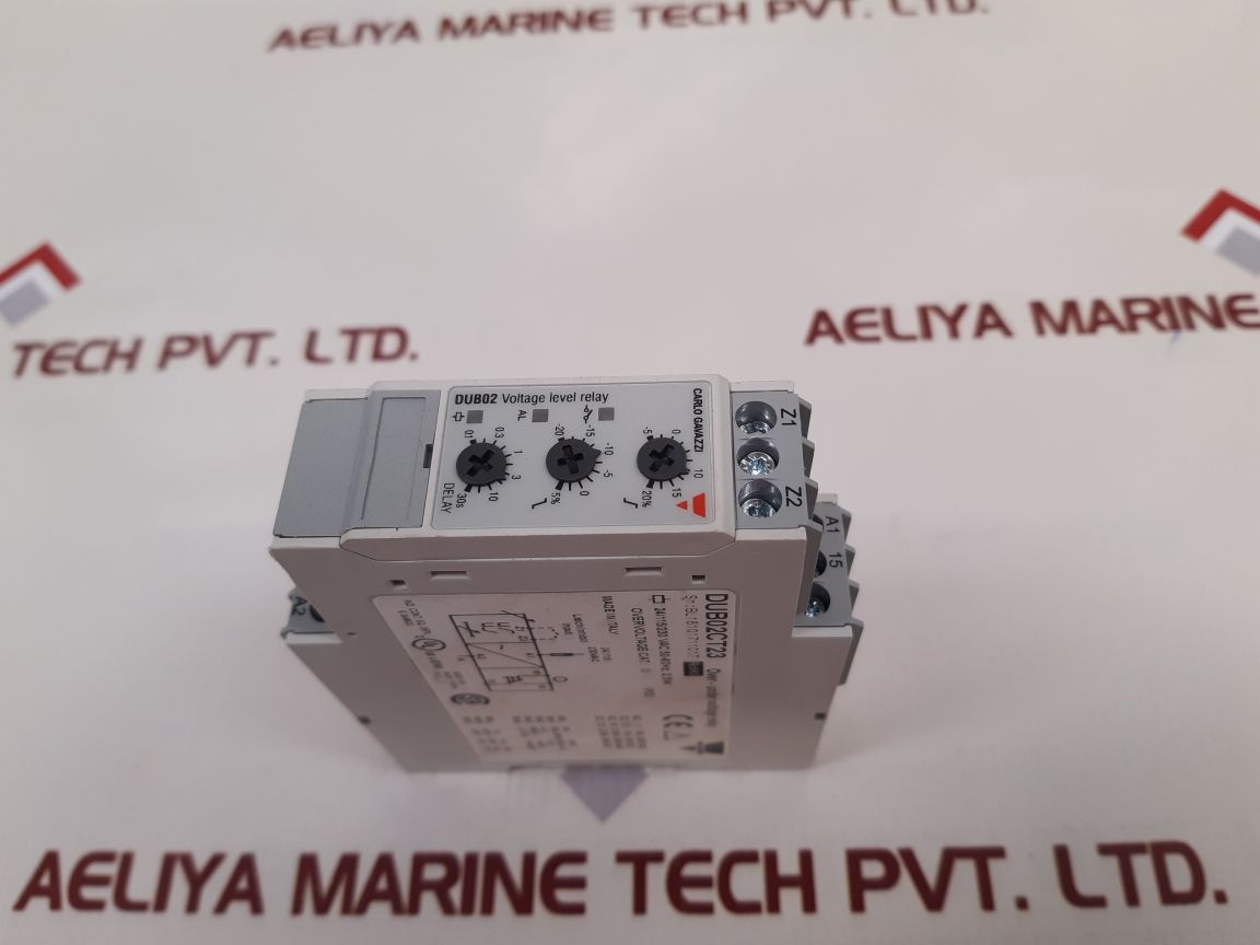 Carlo Gavazzi Dub02Ct23 Over-under Voltage Relay E249822