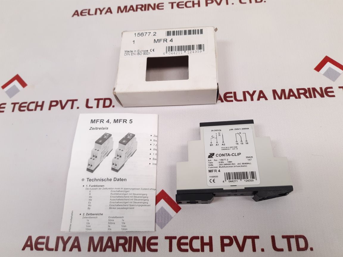 Conta-clip 15677.2 Time Relay Mfr 4
